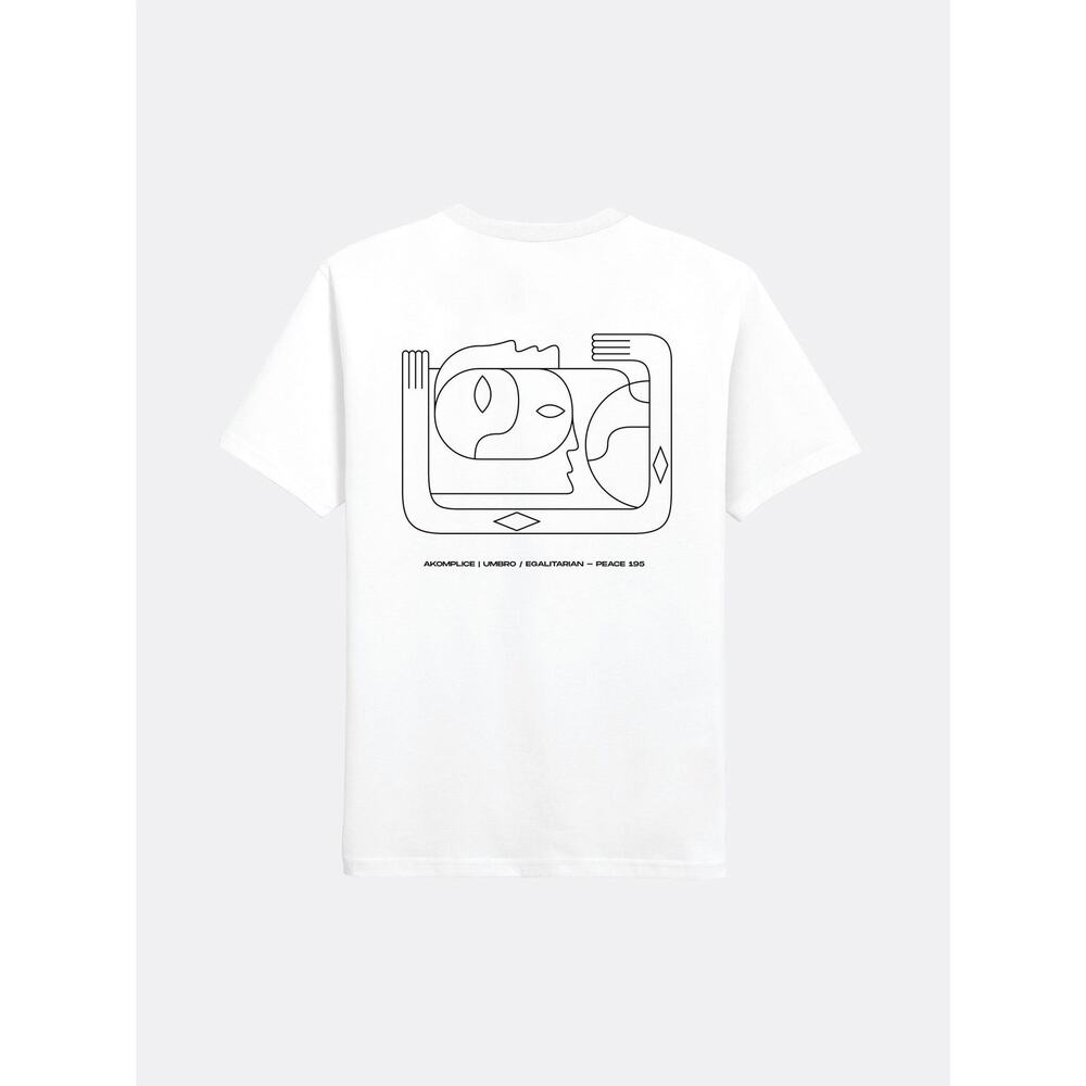 White AK + Umbro - UNO SS Tee